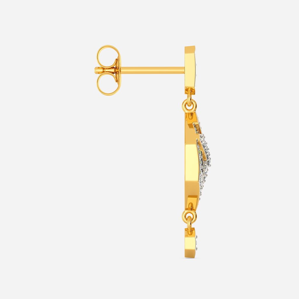 Urbane Knots Diamond Earrings