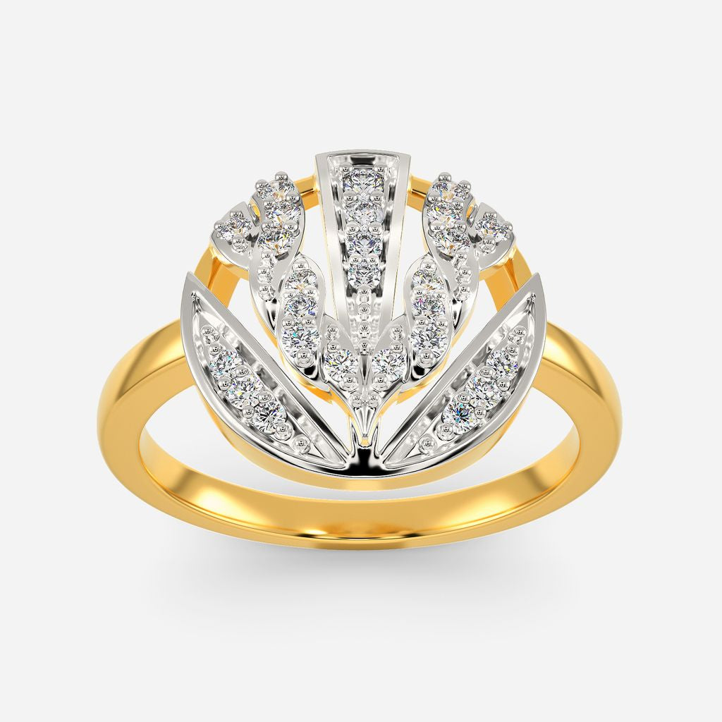 Knit My Story Diamond Rings