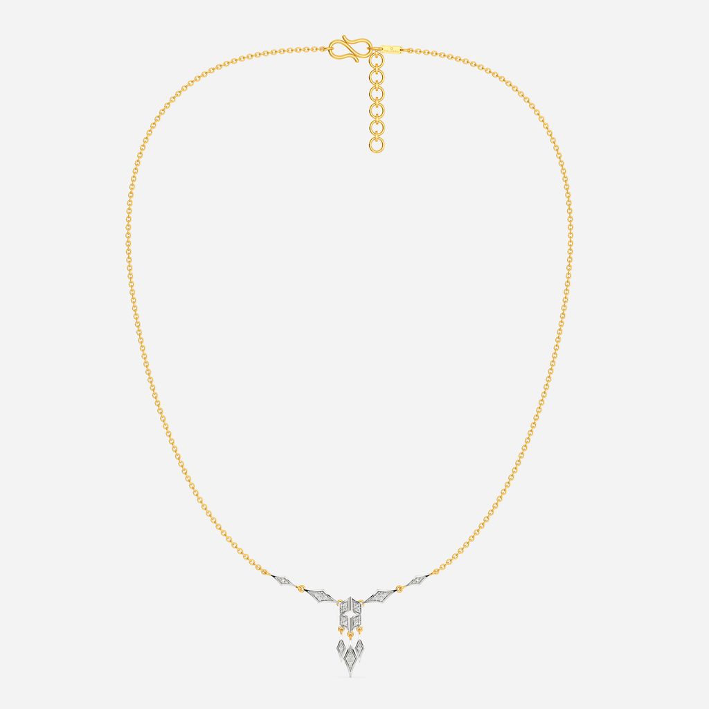 Knits All Over Diamond Necklaces