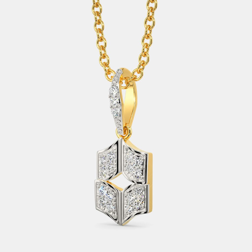 Knits All Over Diamond Pendants