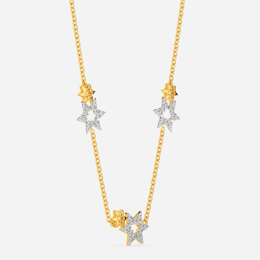 Symbolize the Chic Diamond Necklaces