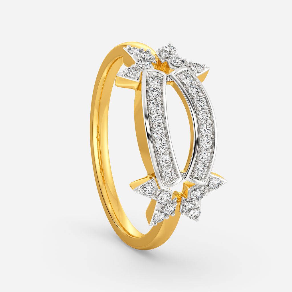 The Star Logo Diamond Rings