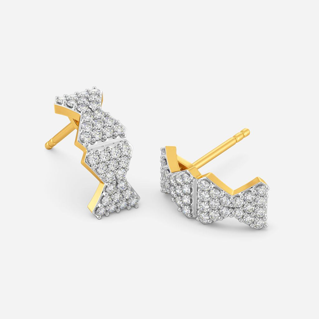 Crest Appeal Diamond Earrings