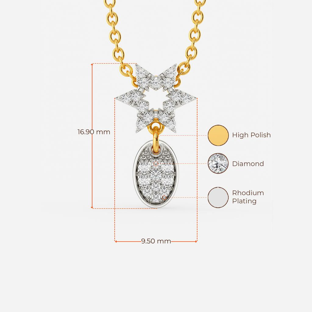 Insignia High Diamond Pendants