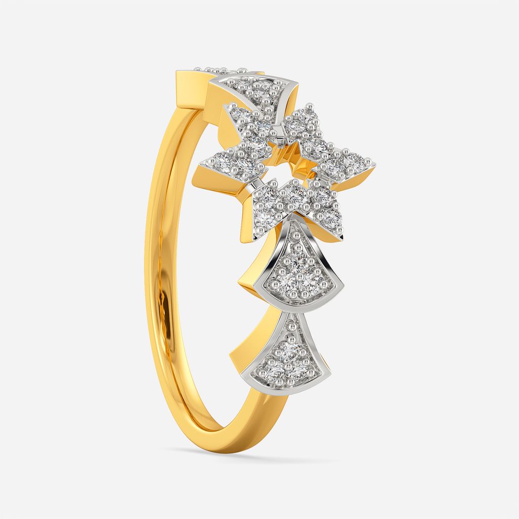 Monogram Maven Diamond Rings
