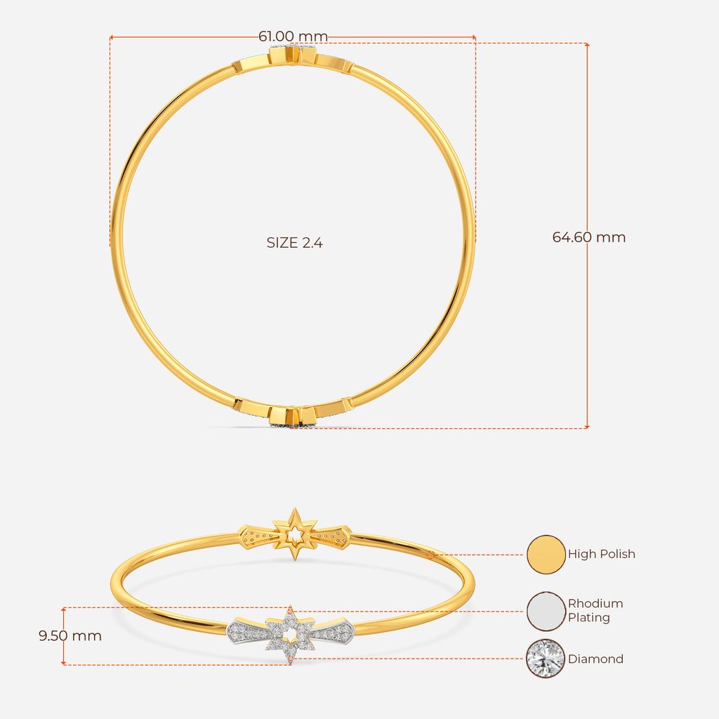 Monogram Maven Diamond Bangles
