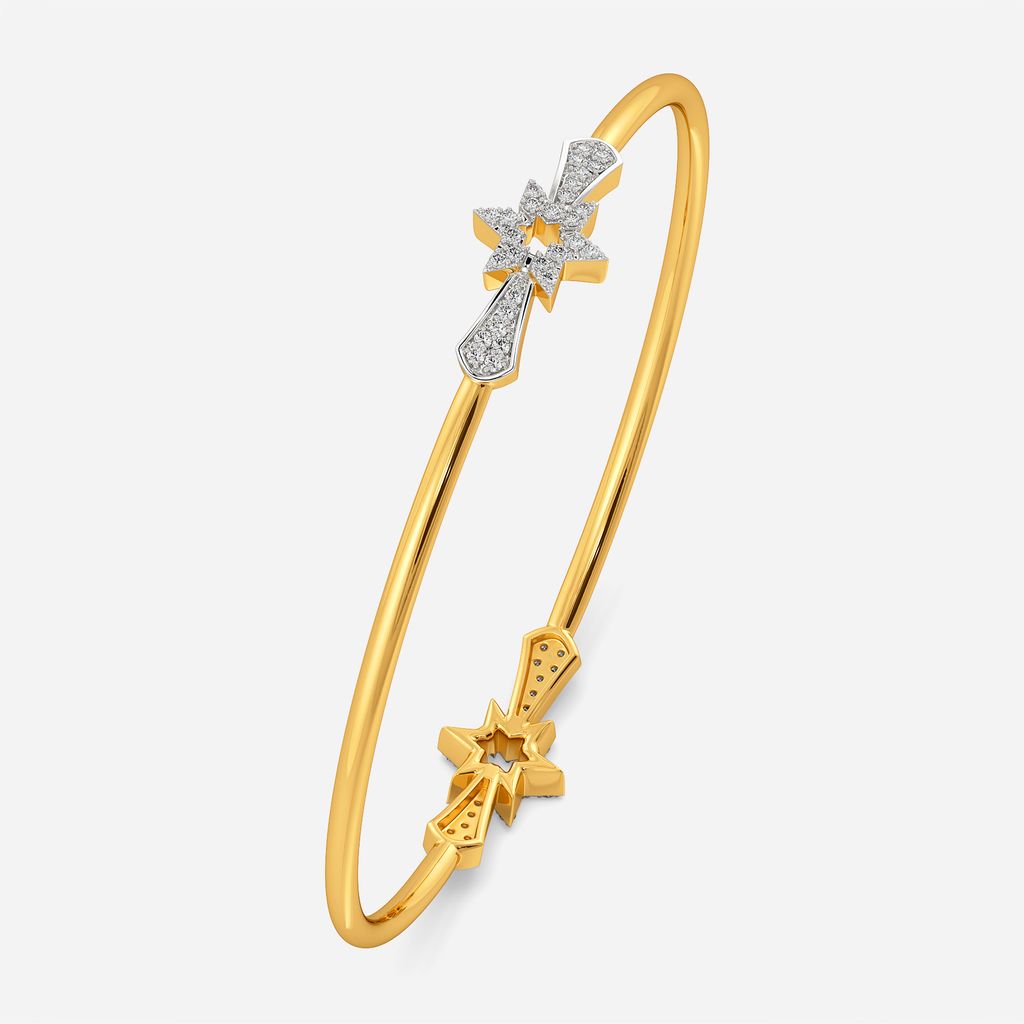 Monogram Maven Diamond Bangles