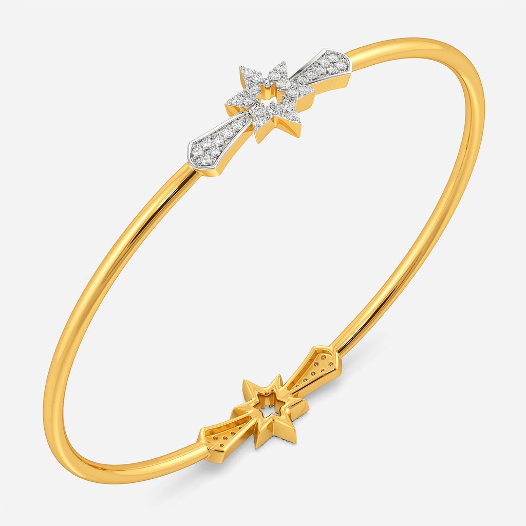 Monogram Maven Diamond Bangles