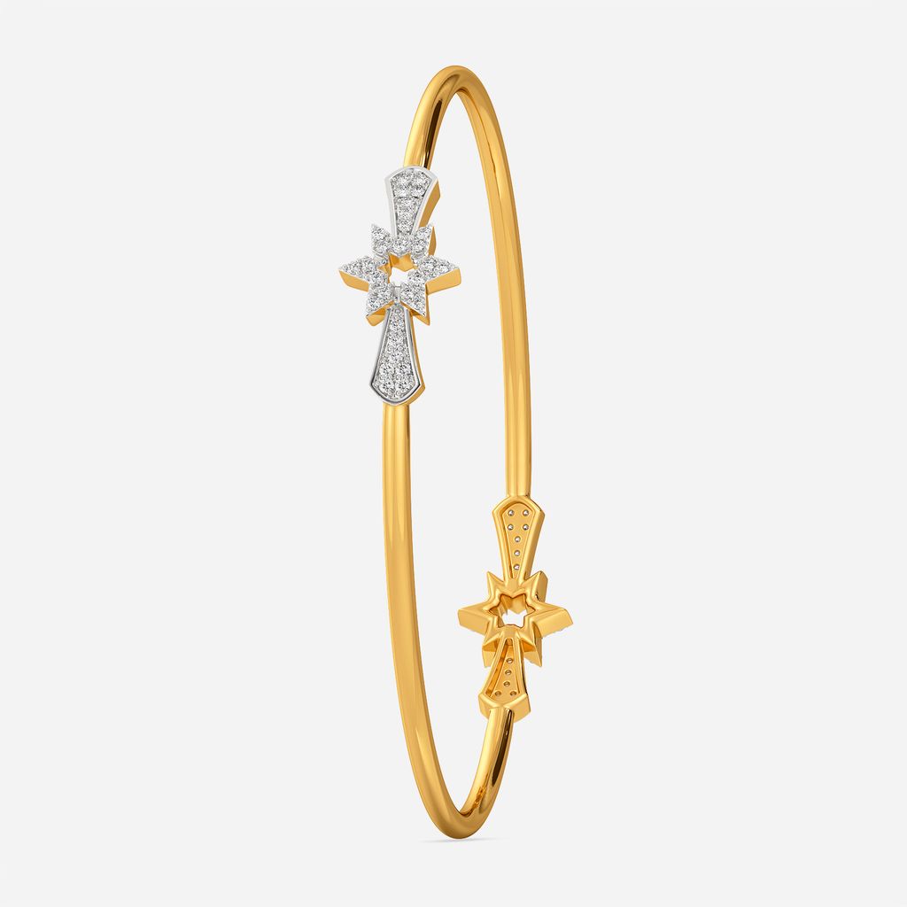 Monogram Maven Diamond Bangles