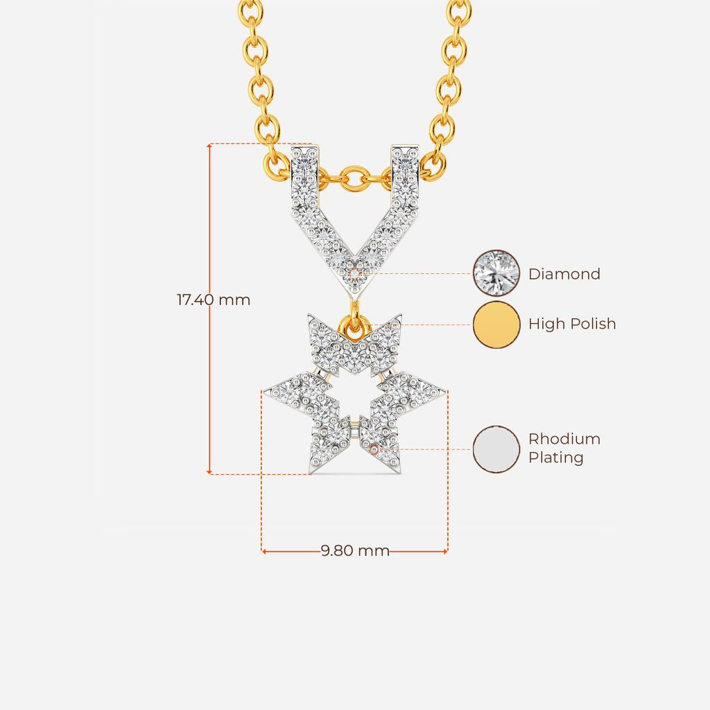 Loud N Logo Diamond Pendants