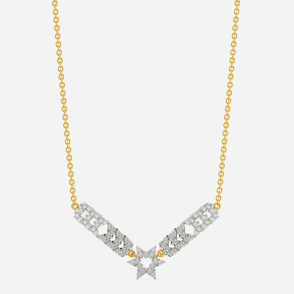 Say it with Logo Diamond Necklaces