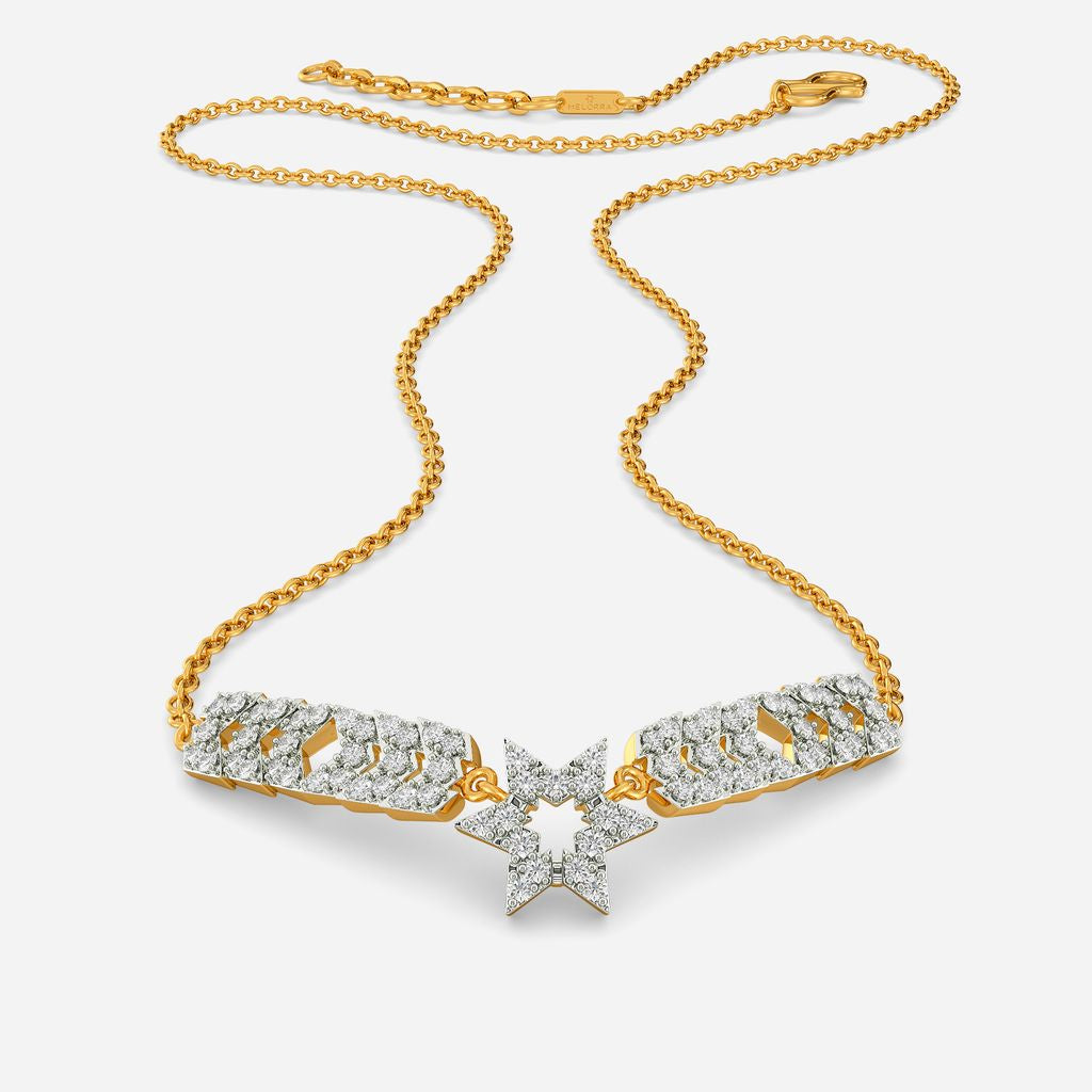 Say it with Logo Diamond Necklaces