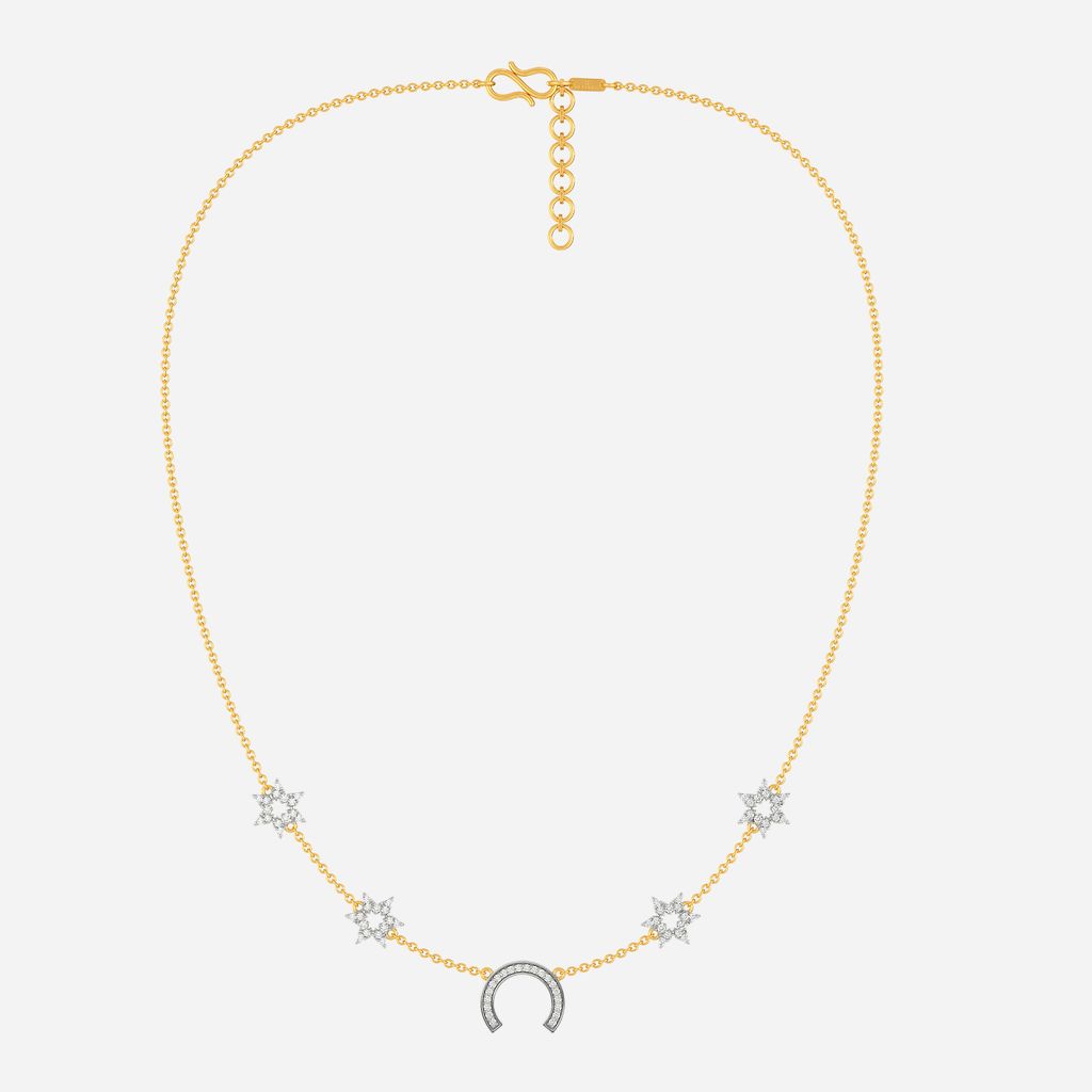 Star Crest Diamond Necklaces