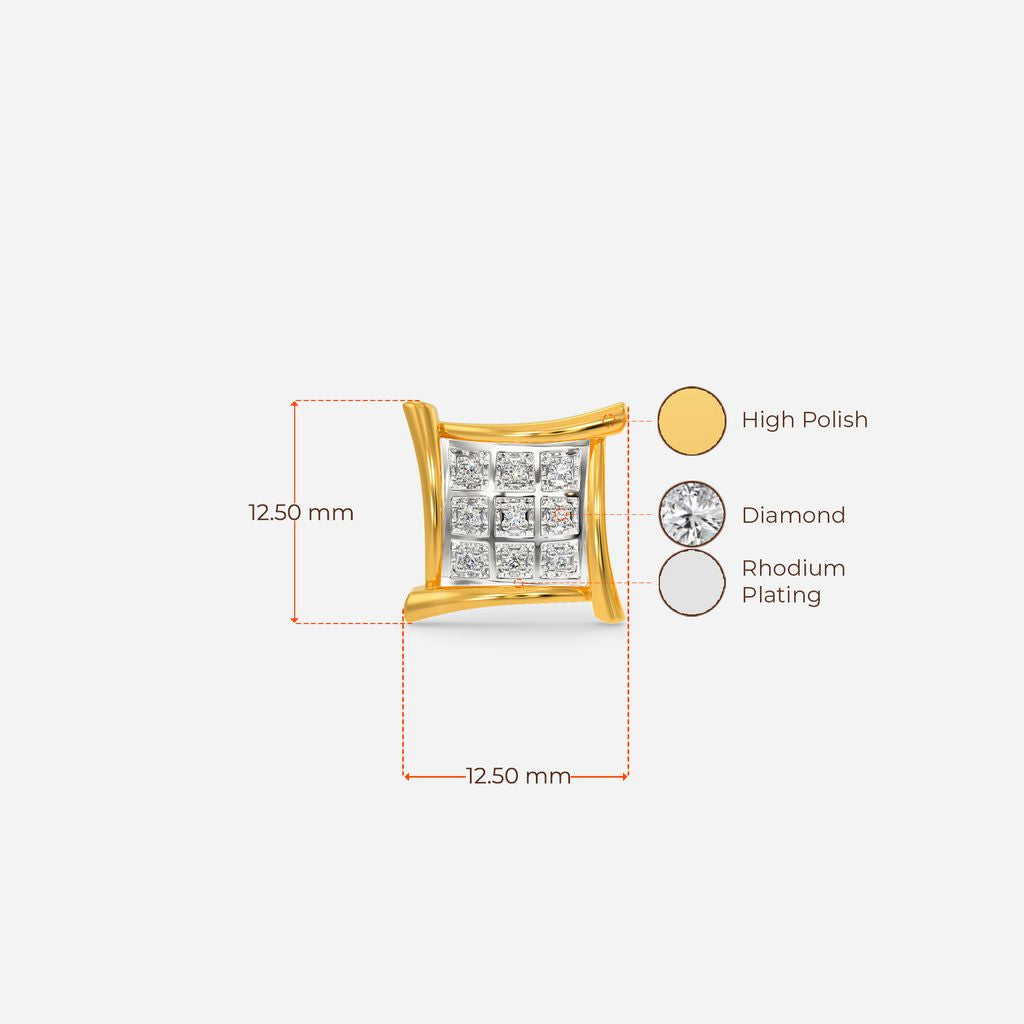 Iconic Detour Diamond Earrings