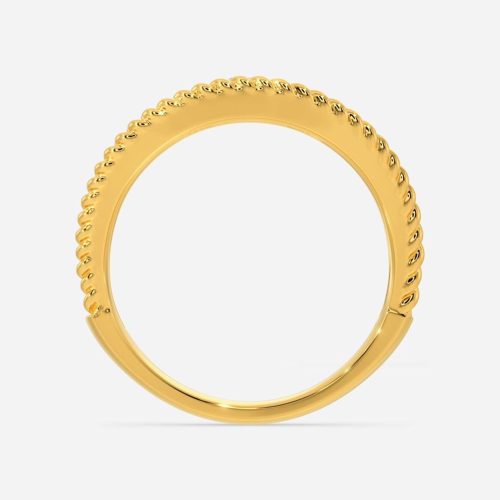 Retro Escape Diamond Rings