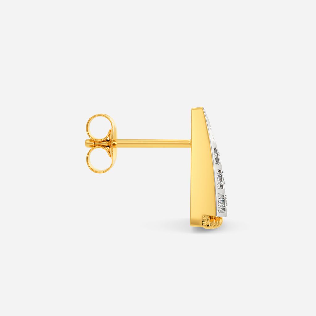 Retro Escape Diamond Earrings
