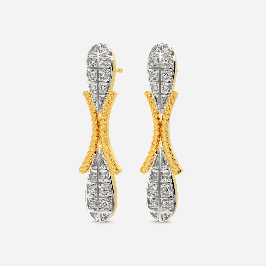 Vintage Vacay Diamond Earrings