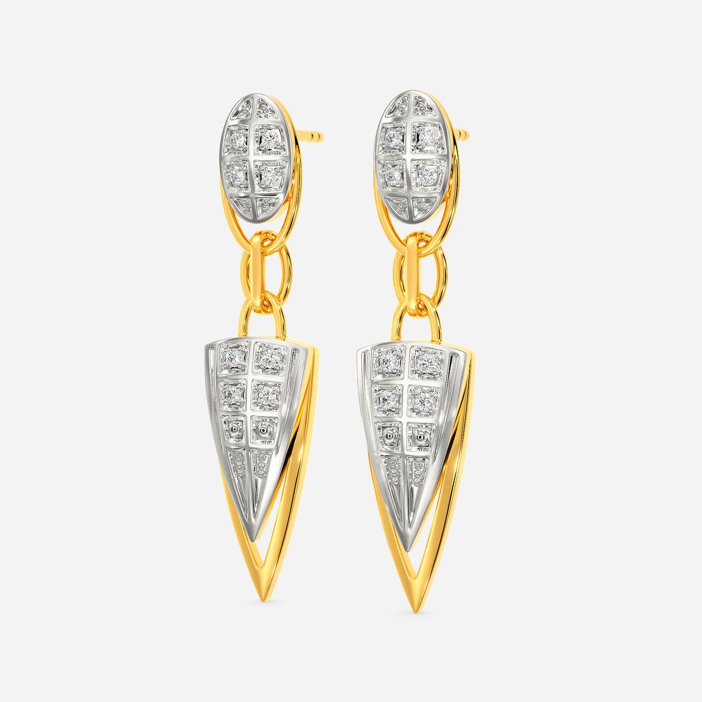 Essentially Sixties Diamond Earrings