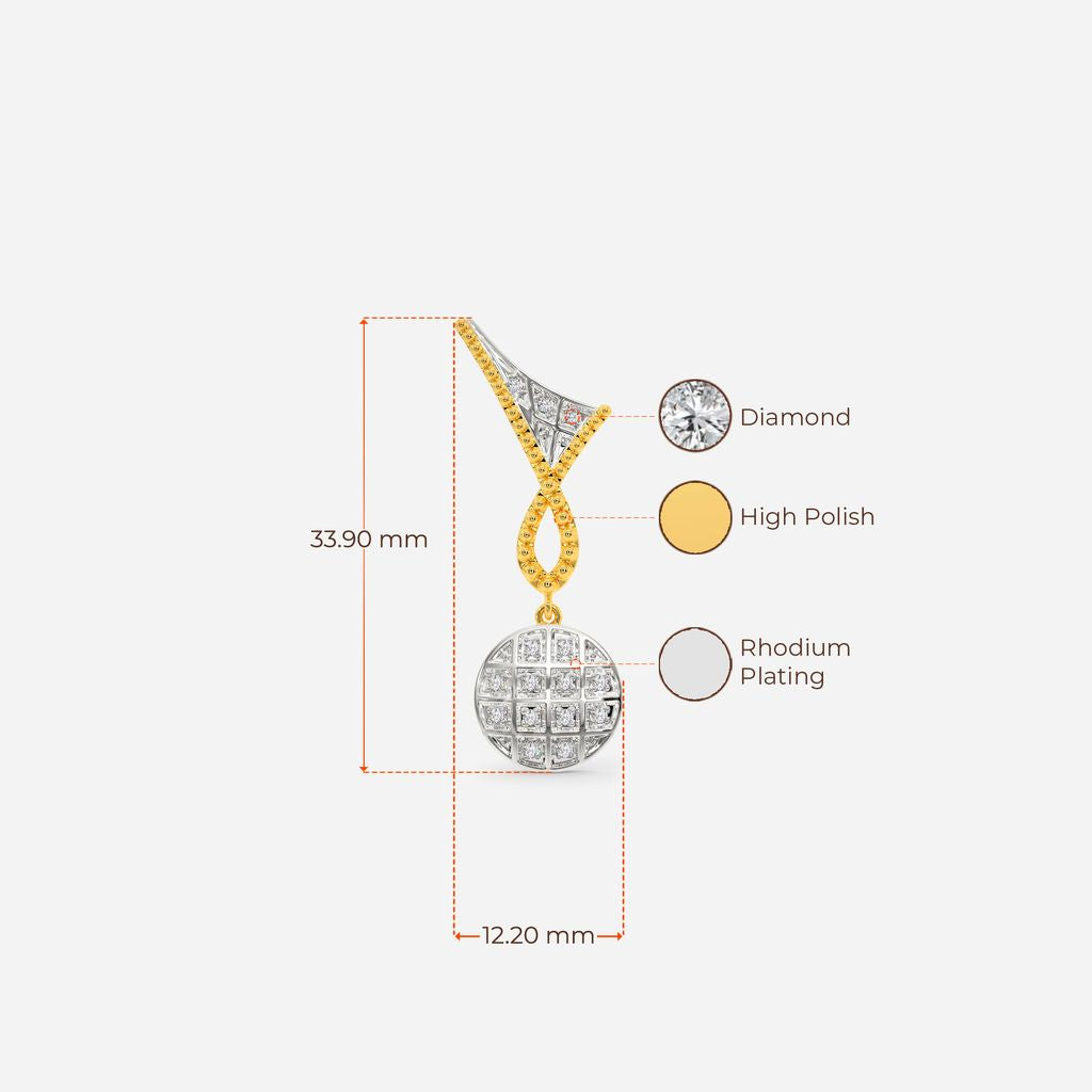 Marilyn Marvel Diamond Earrings