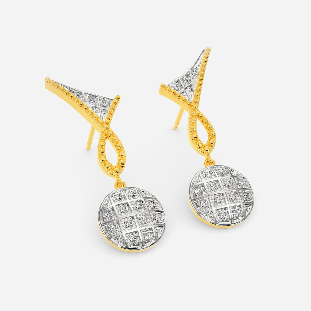 Marilyn Marvel Diamond Earrings