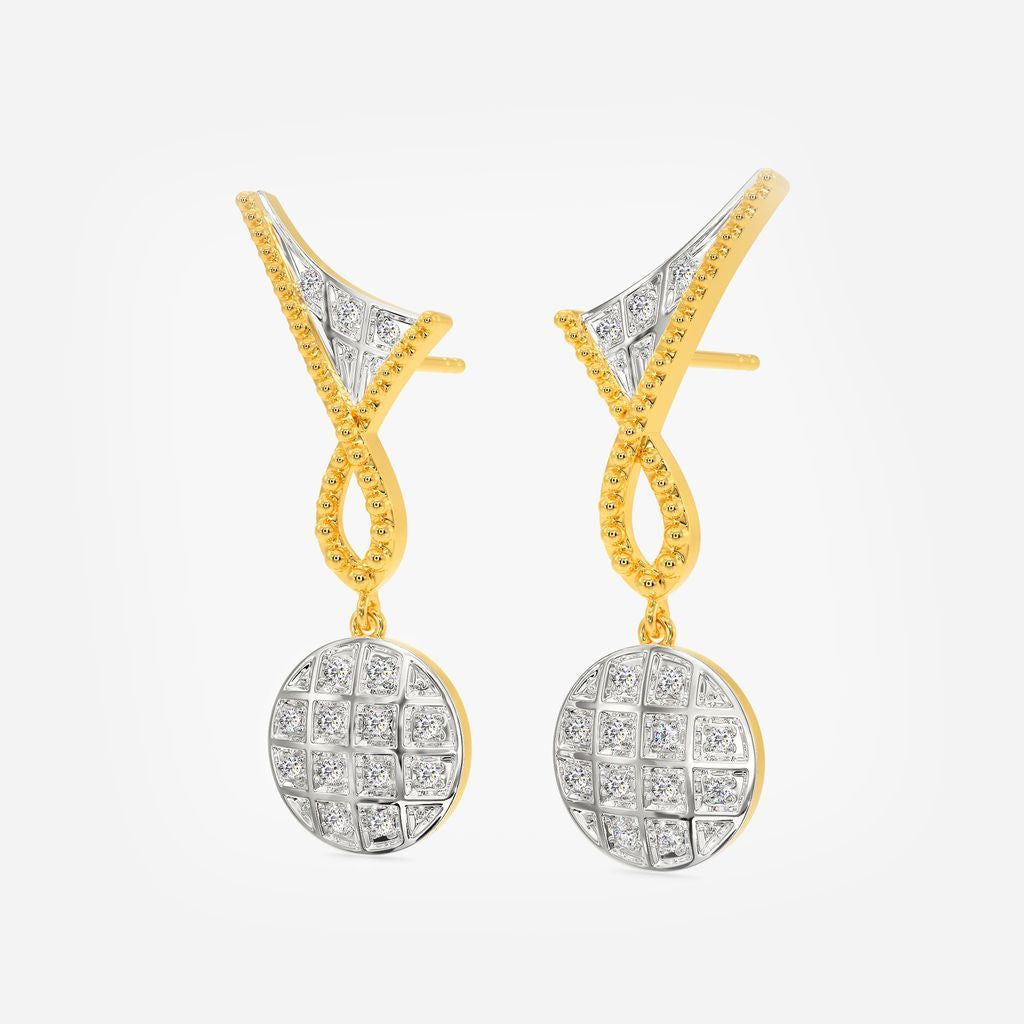 Marilyn Marvel Diamond Earrings