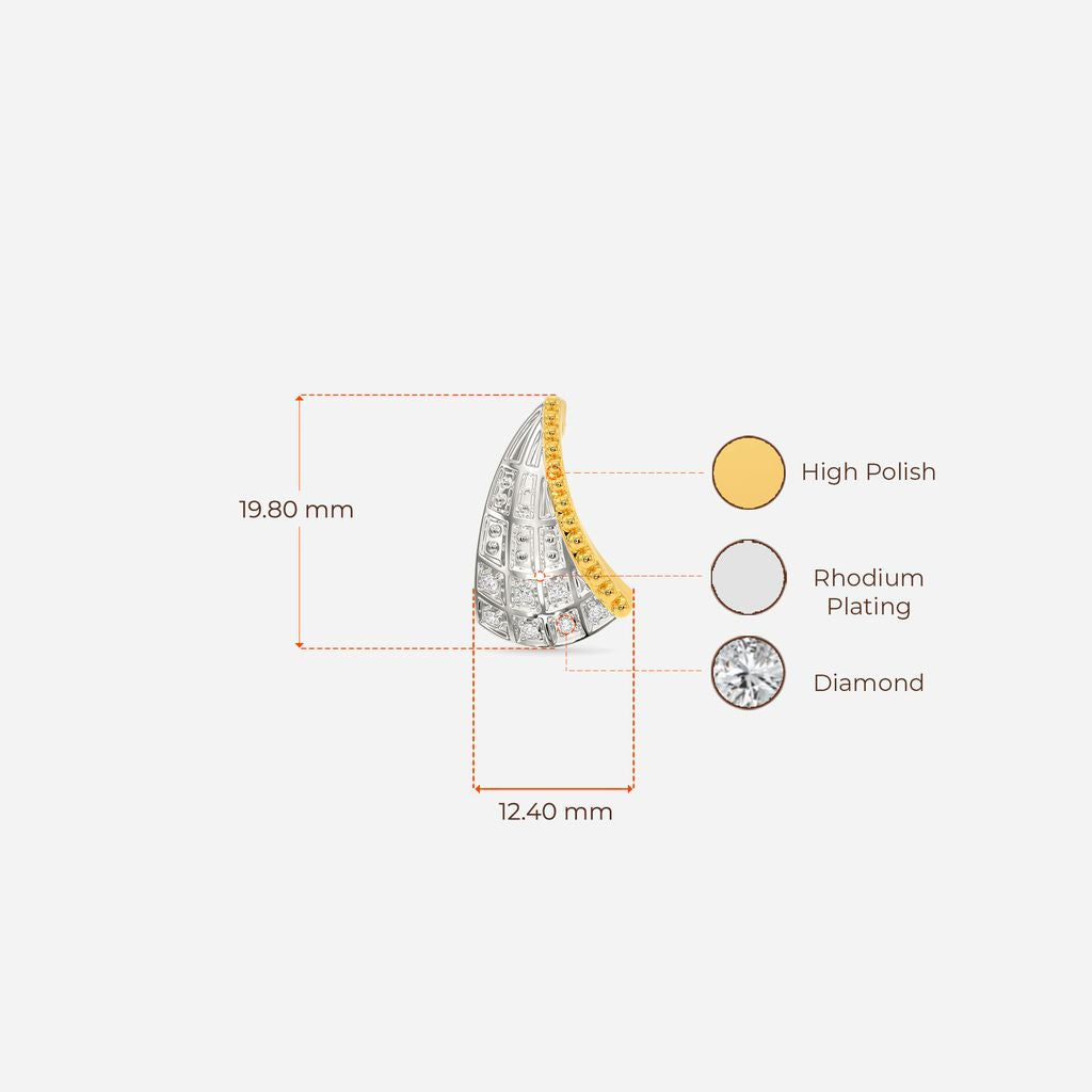 Sleek N Sixty Diamond Earrings