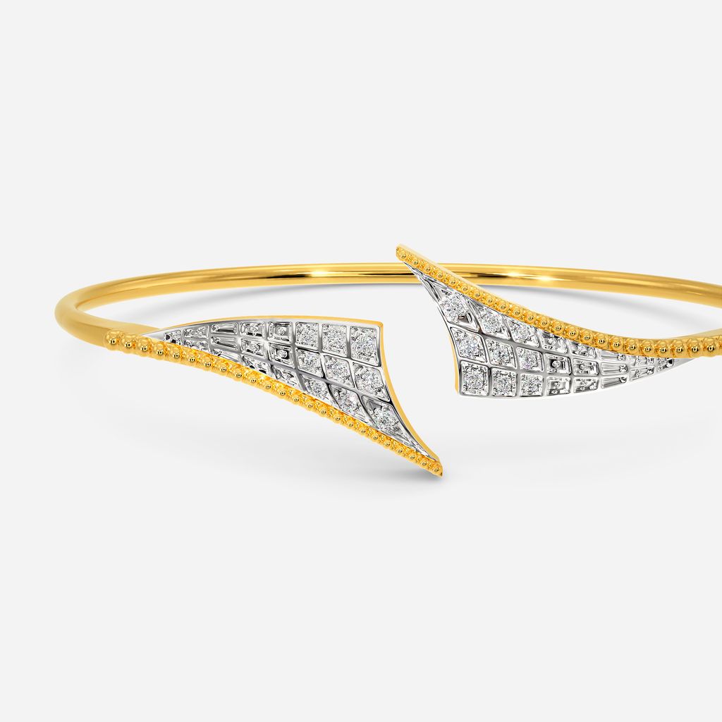 Groovin to Chic Diamond Bangles