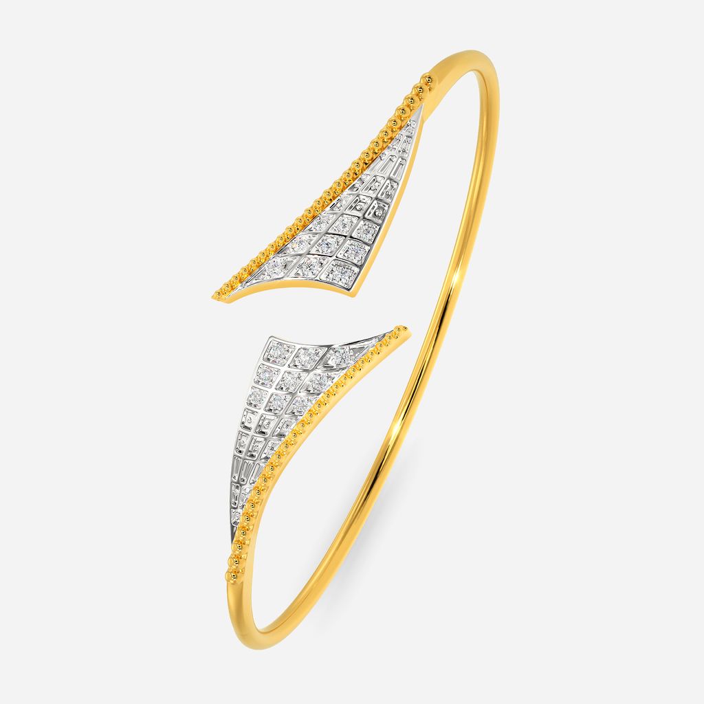 Groovin to Chic Diamond Bangles