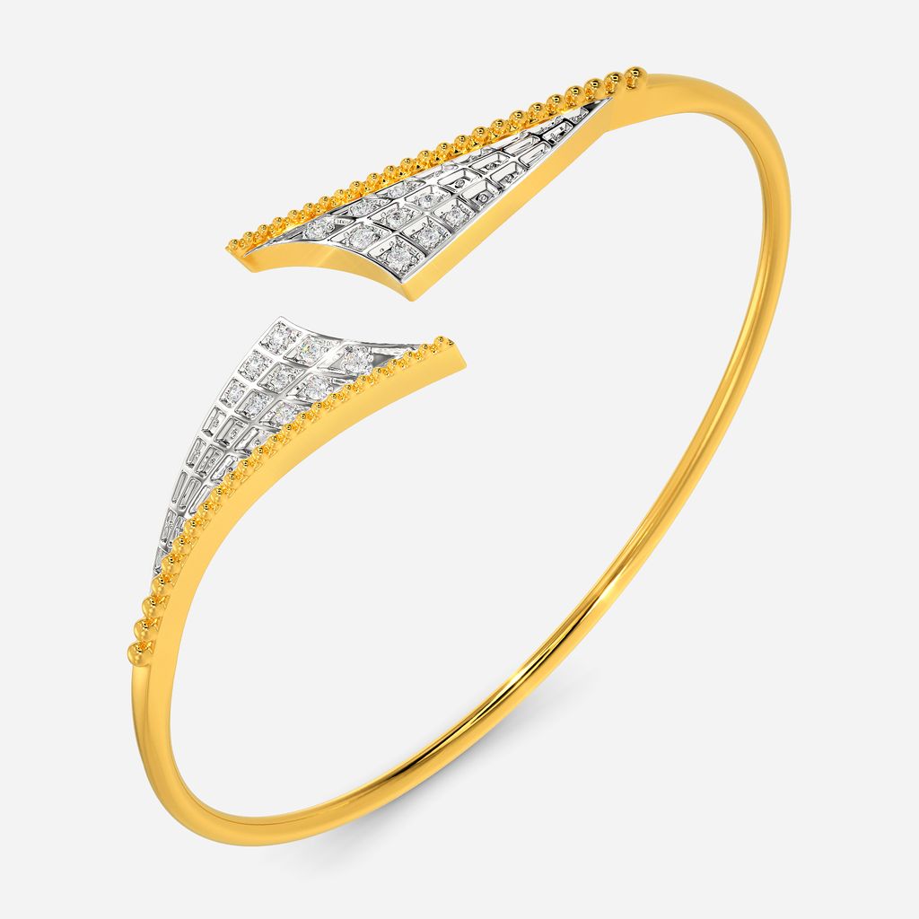 Groovin to Chic Diamond Bangles