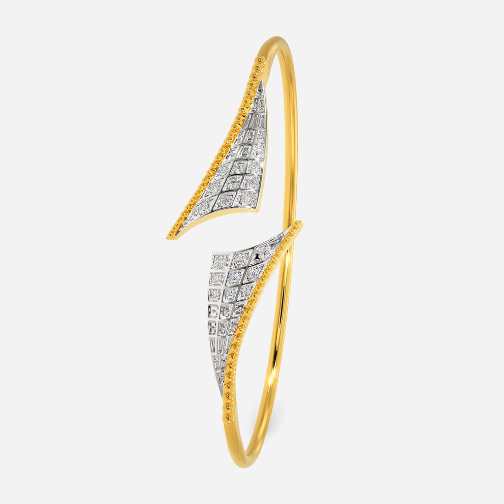 Groovin to Chic Diamond Bangles