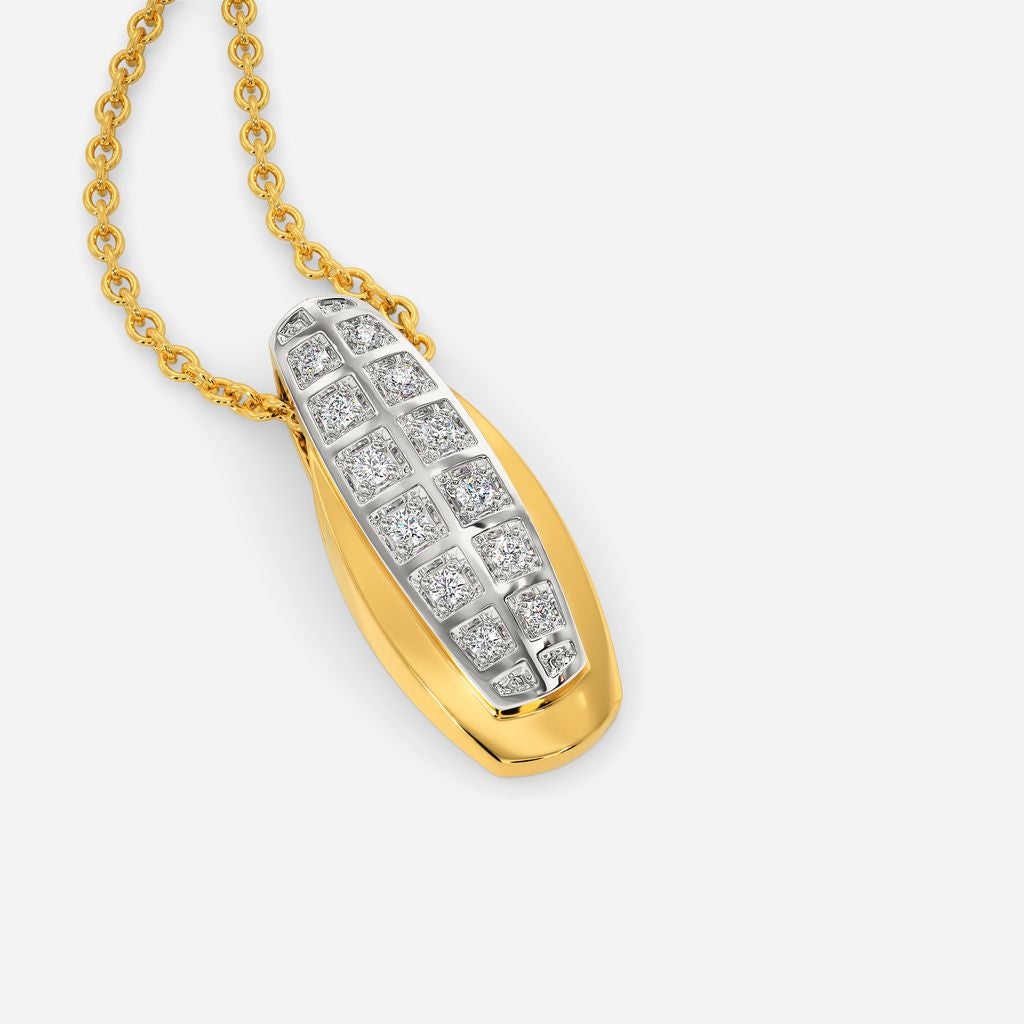 Groovin to Chic Diamond Pendants