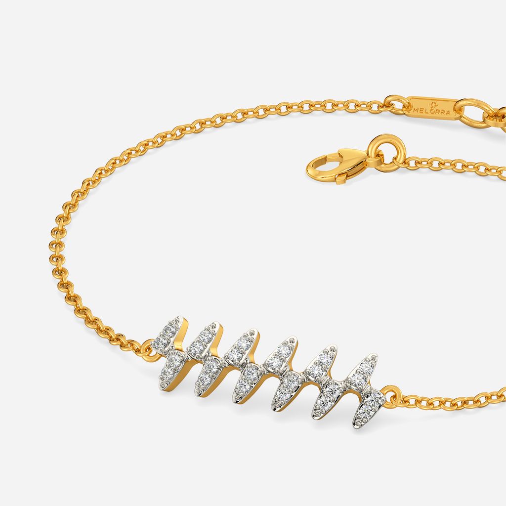 Slide Statement Diamond Bracelets