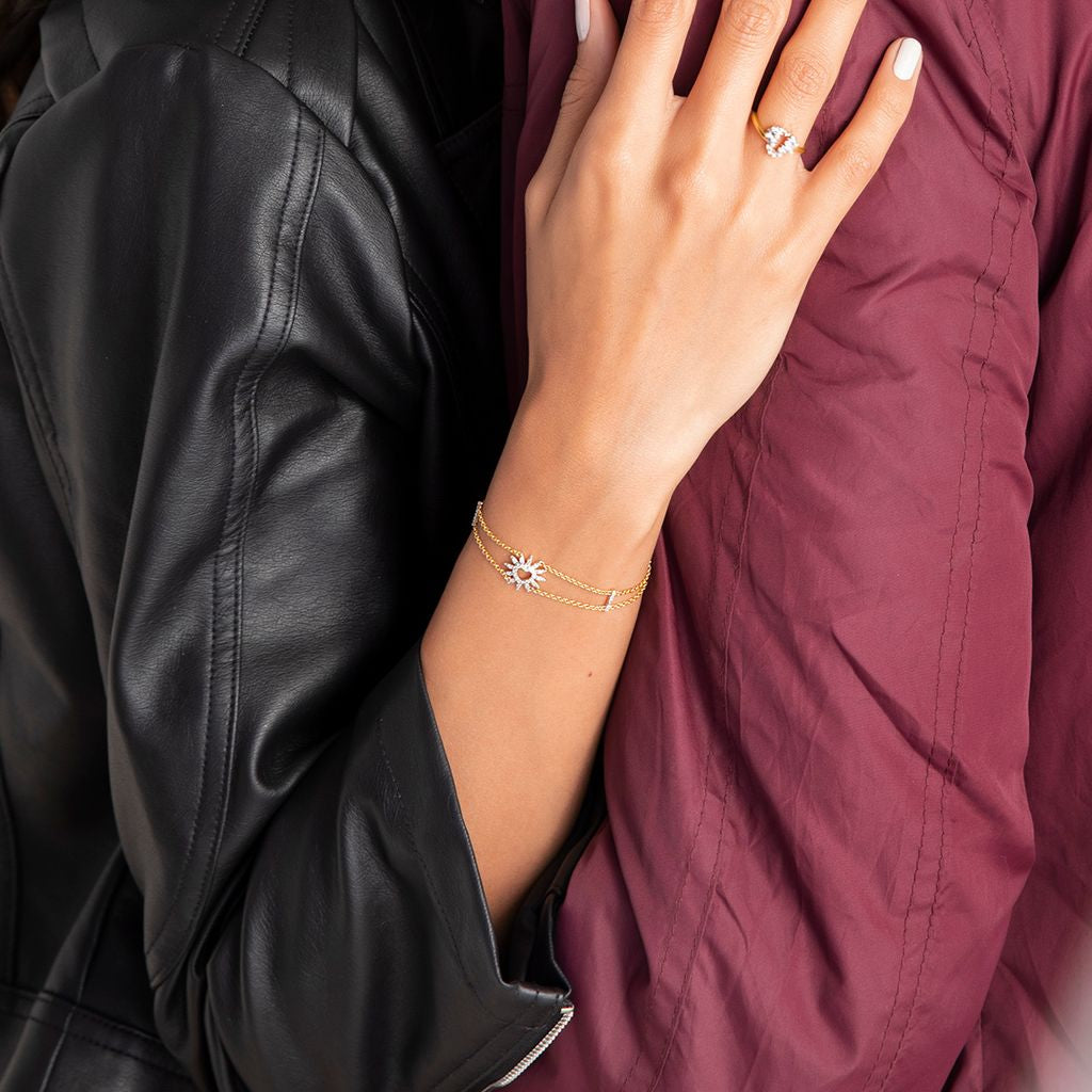 Lovestruck Zips Diamond Bracelets