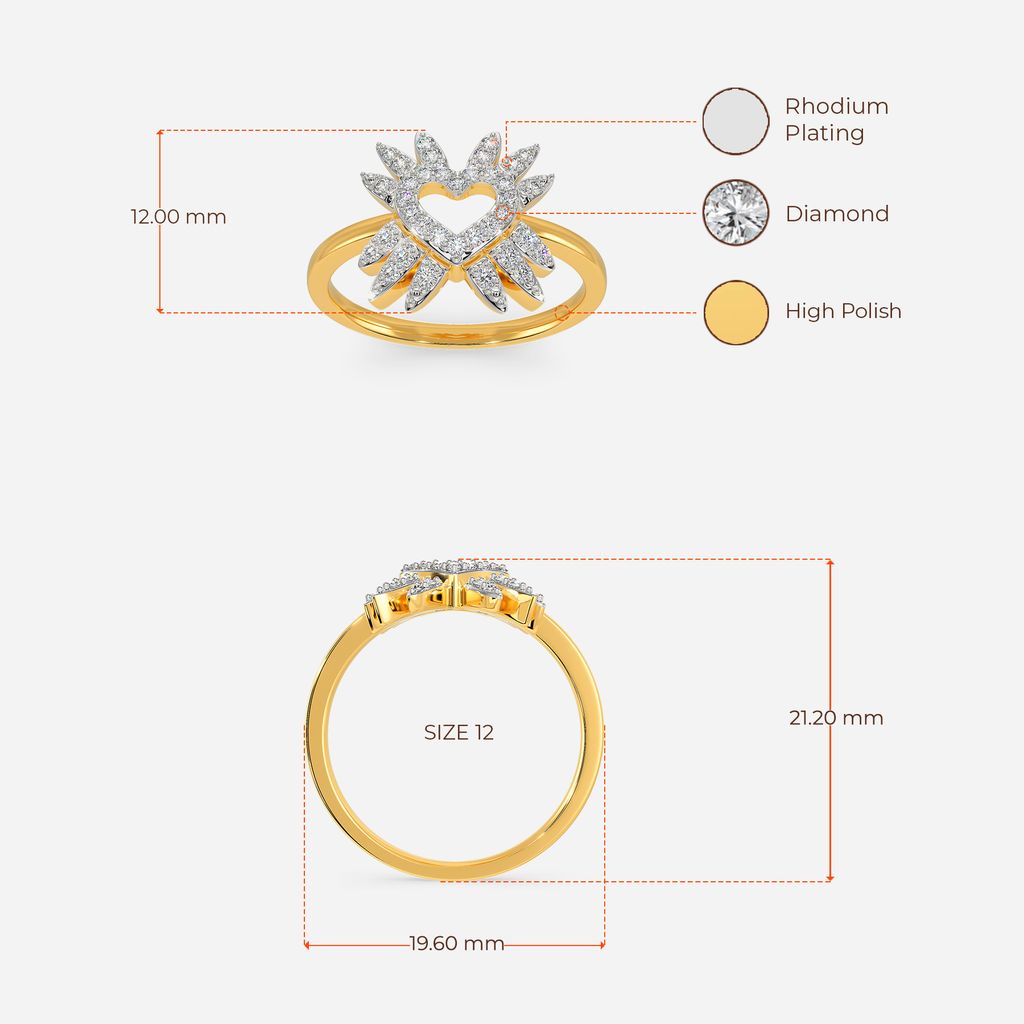 Zipped Affair Diamond Rings