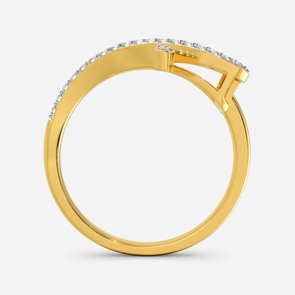Glass Hearts Diamond Rings