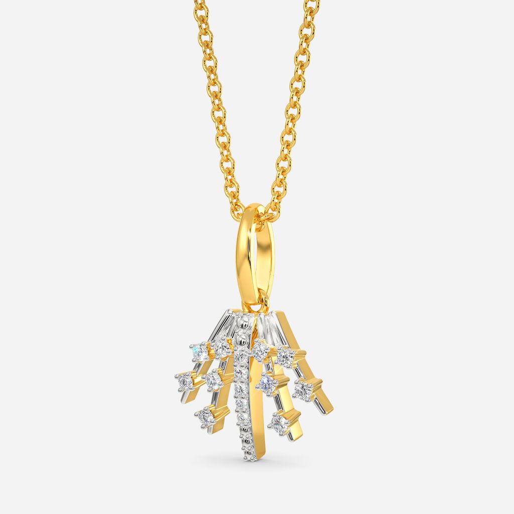 Glitter Chic Diamond Pendants