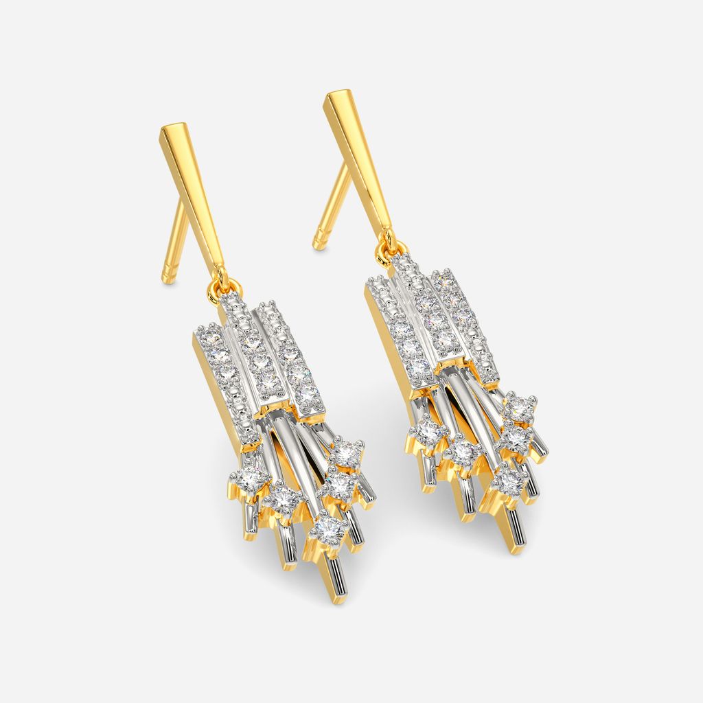 Glitz N Glam Diamond Earrings