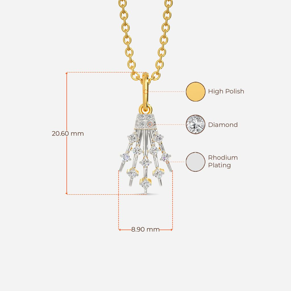 Glitz N Glam Diamond Pendants