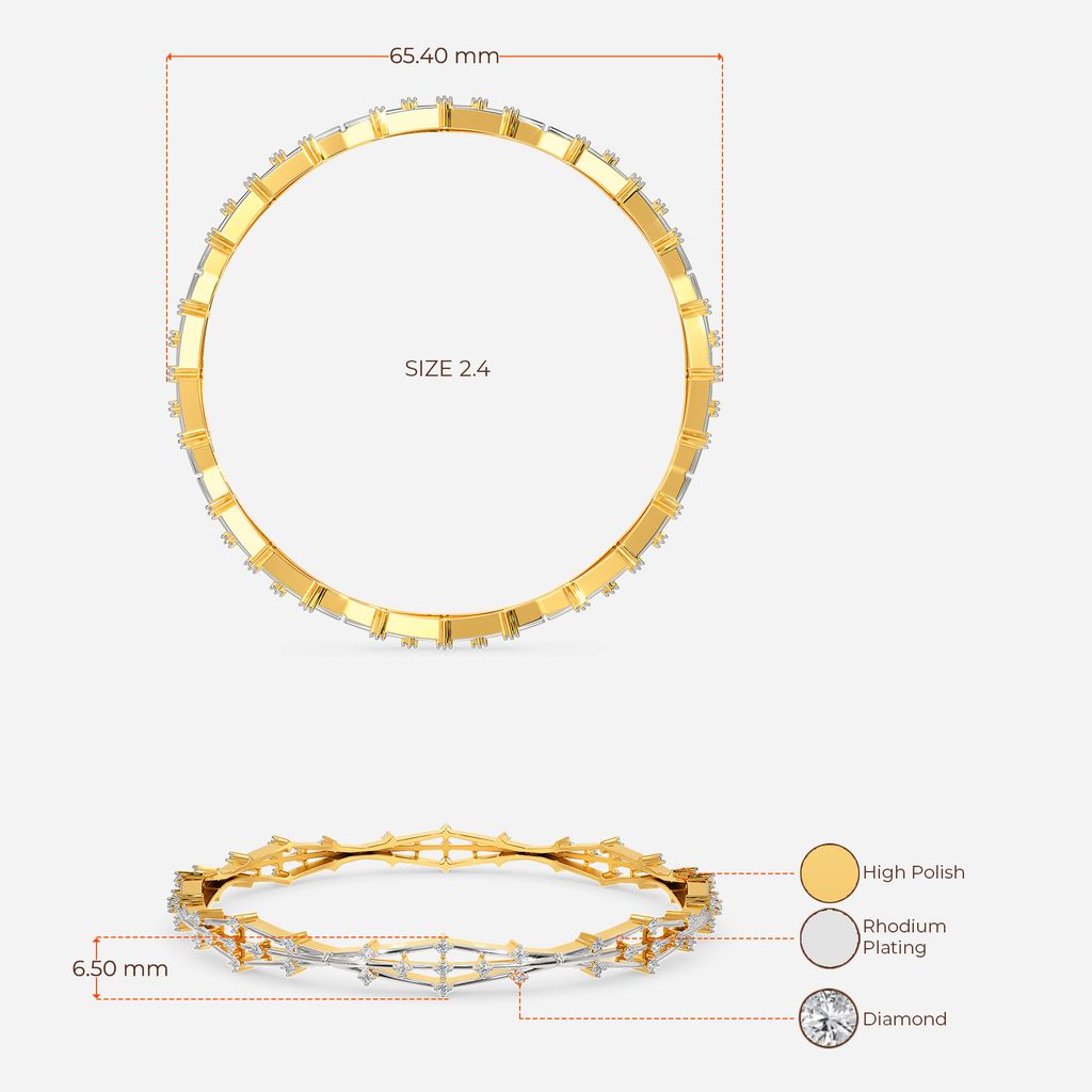Glitz N Glam Diamond Bangles