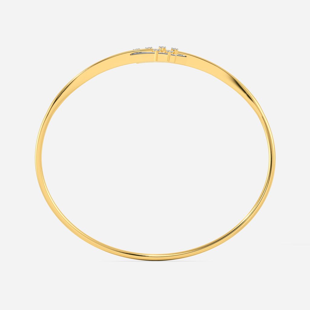 Glitzy Evening Diamond Bangles