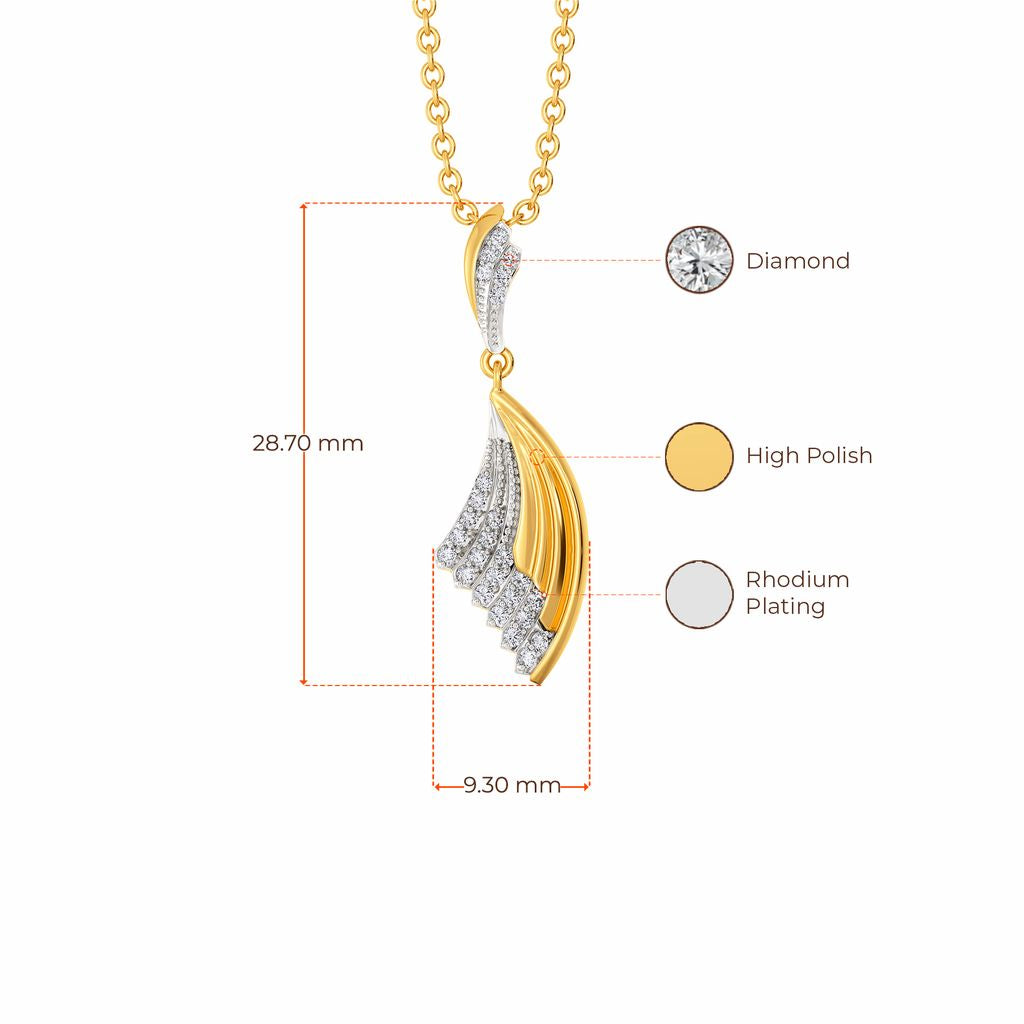 Sleek Sonders Diamond Pendants