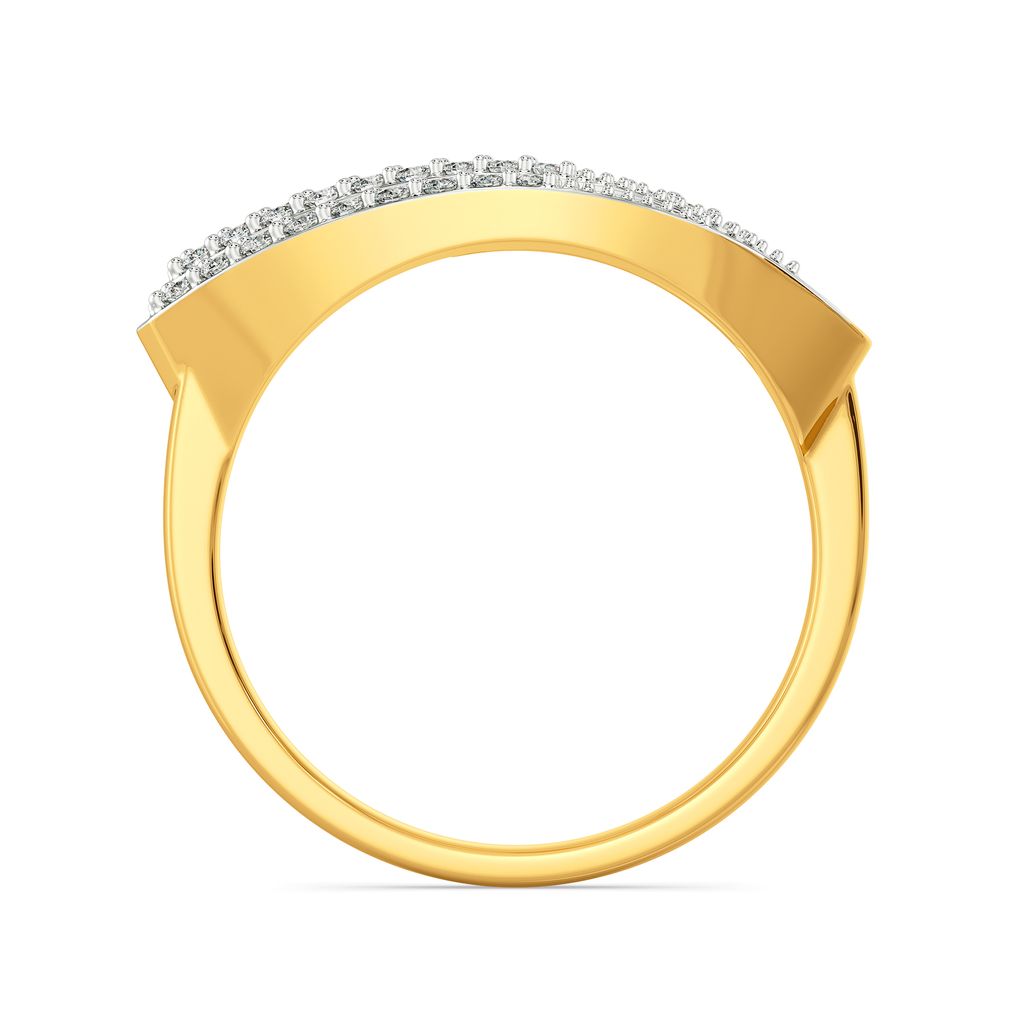 Crisp Crease Diamond Rings