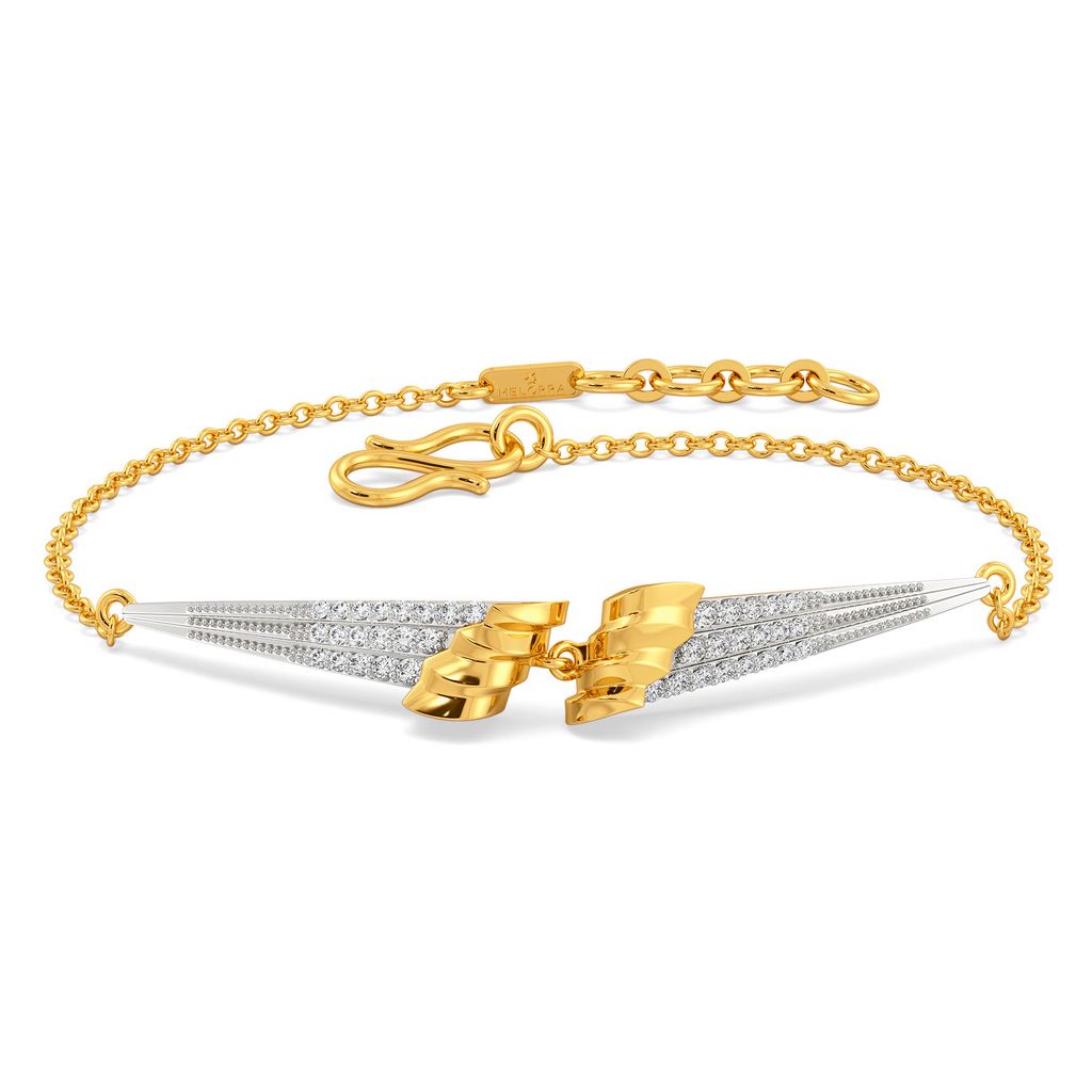 Sleek N Sharp Diamond Bracelets