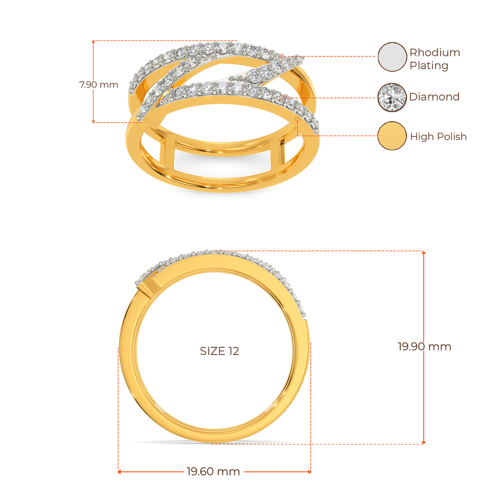 Relentless Hunter Diamond Rings