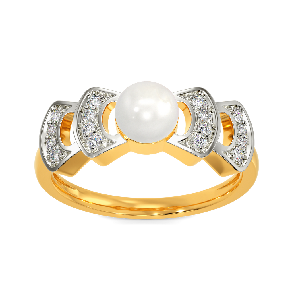 Vibin To Pearls Diamond Rings