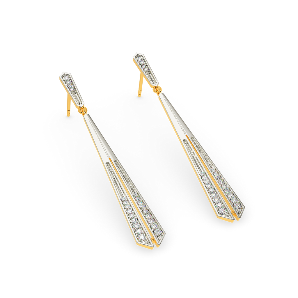Extra Dramatic Diamond Earrings