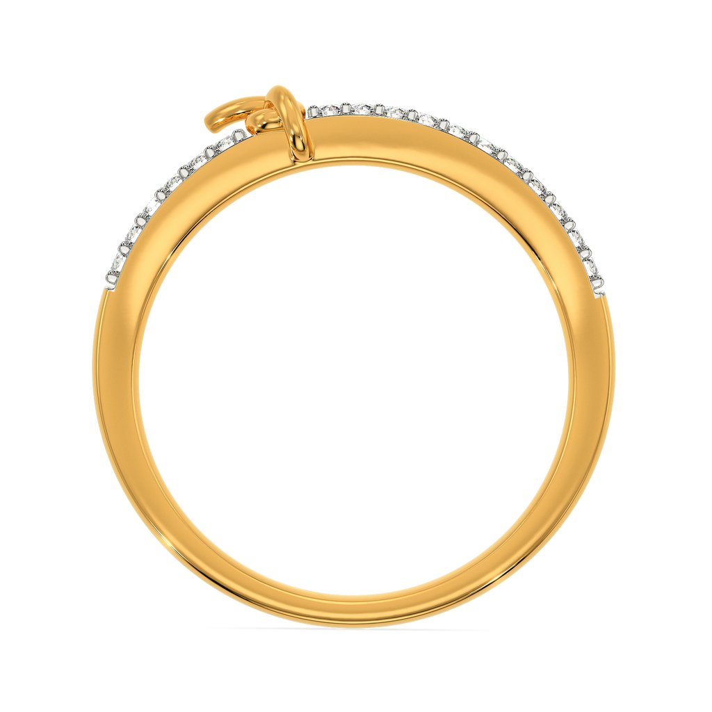 Entwined In Knots Diamond Rings