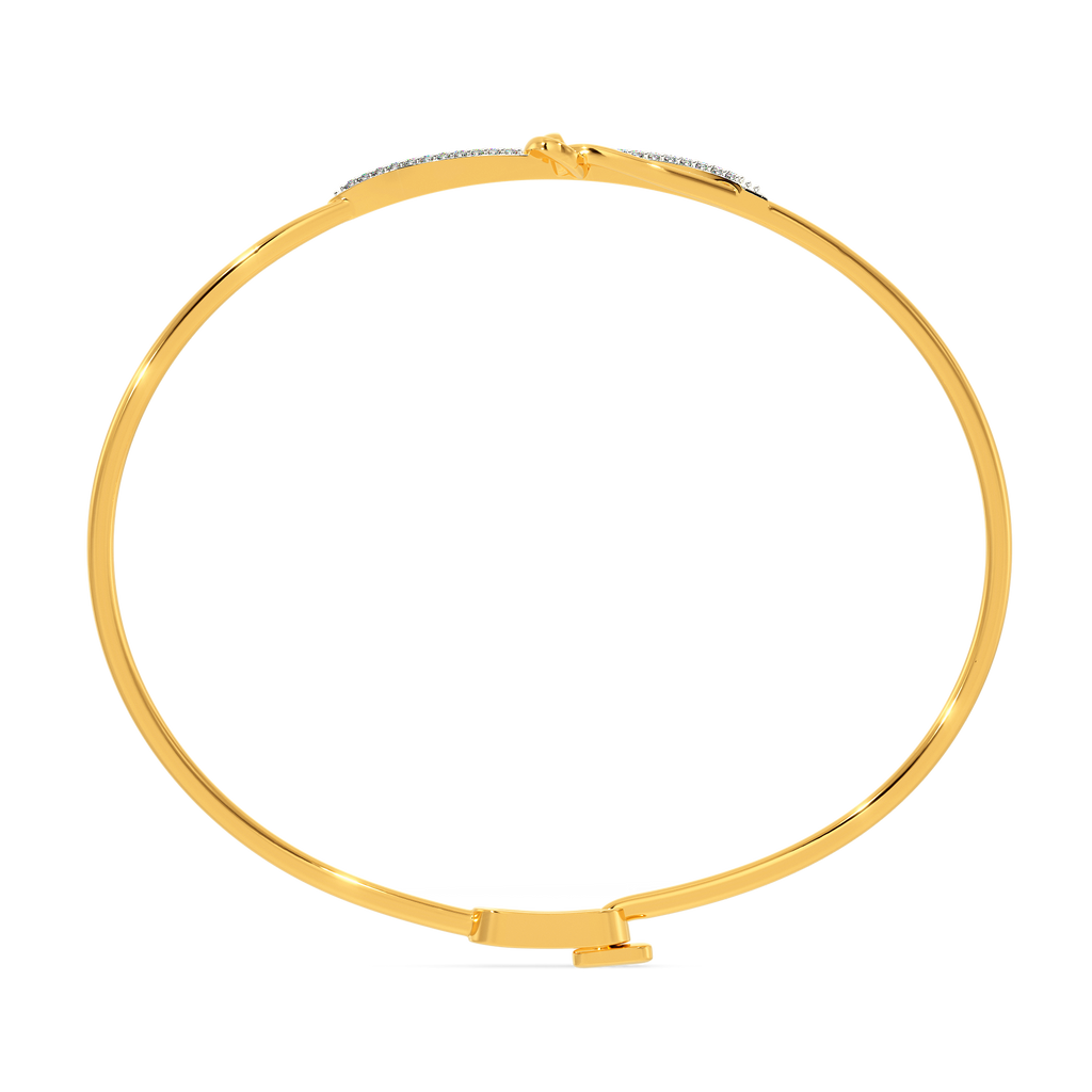Tie A Knot Diamond Bangles