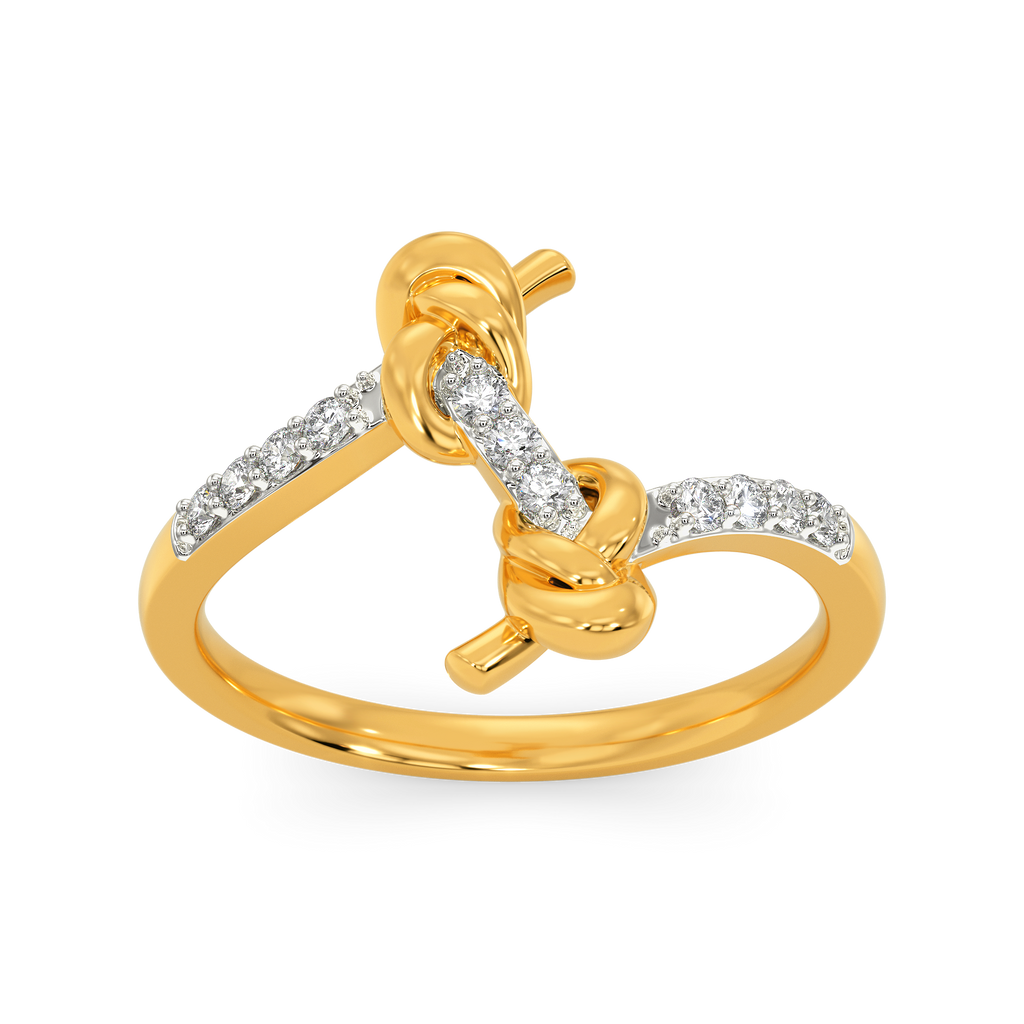 Knot Me Diamond Rings