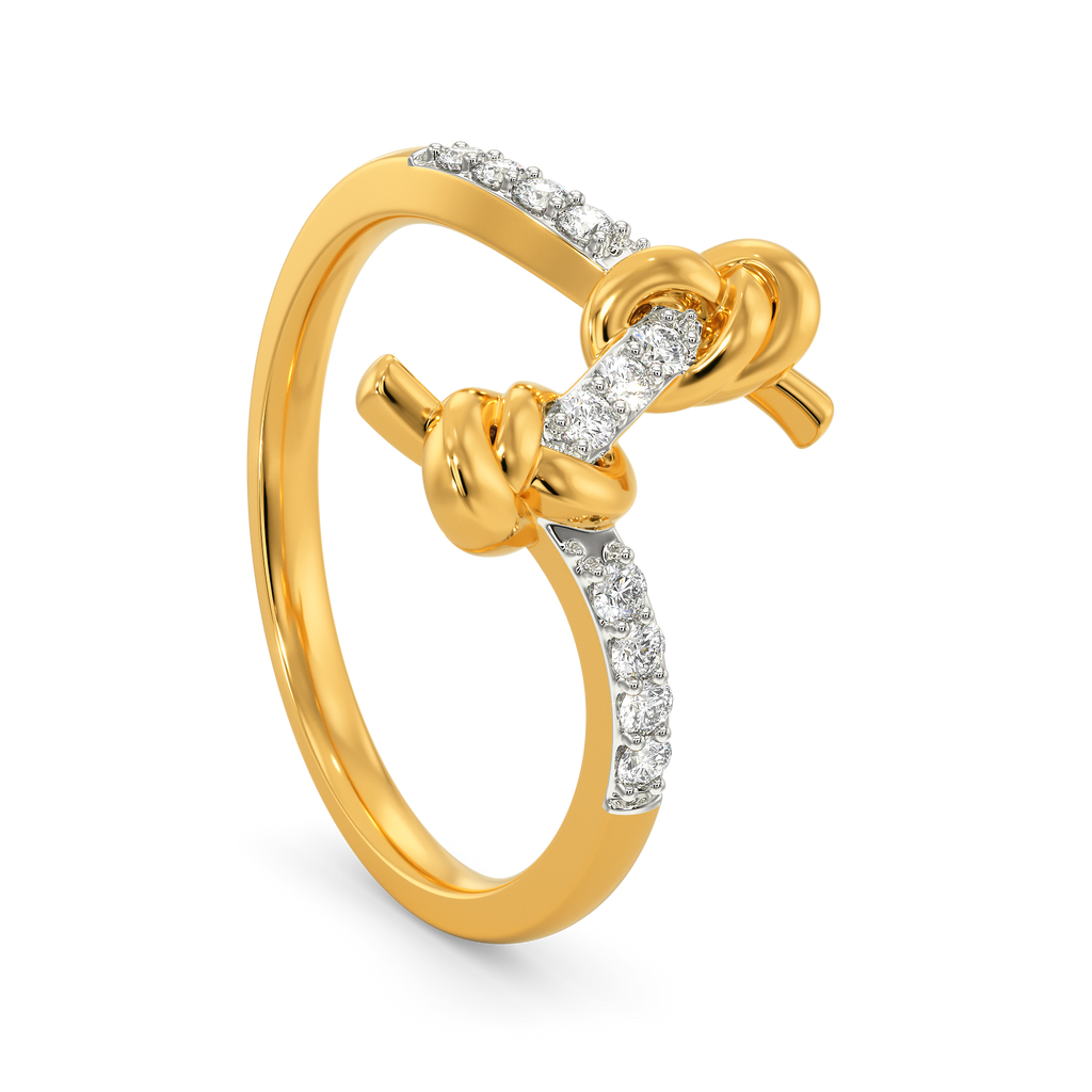 Knot Me Diamond Rings